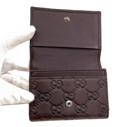 グッチ 120965 GGシグネチャー シマ カードケース 中古 商品画像5