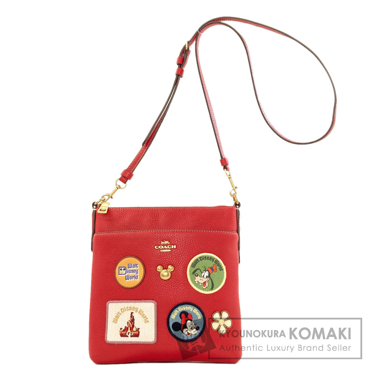 コーチ C8574 ロングショルダー ディズニーコラボ ショルダーバッグ 中古 商品画像1