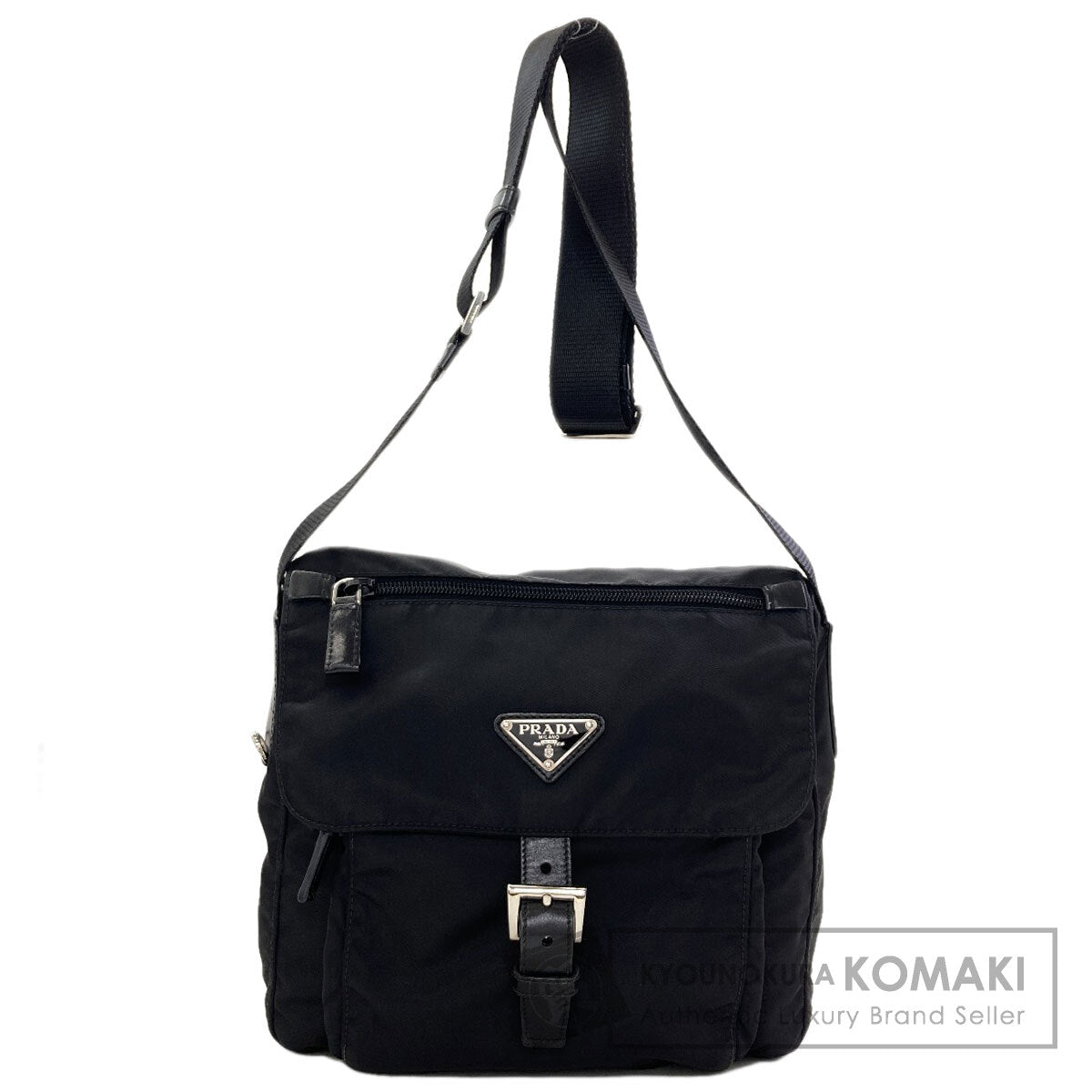 プラダ トライアングルロゴ ショルダーバッグ 中古 商品画像1