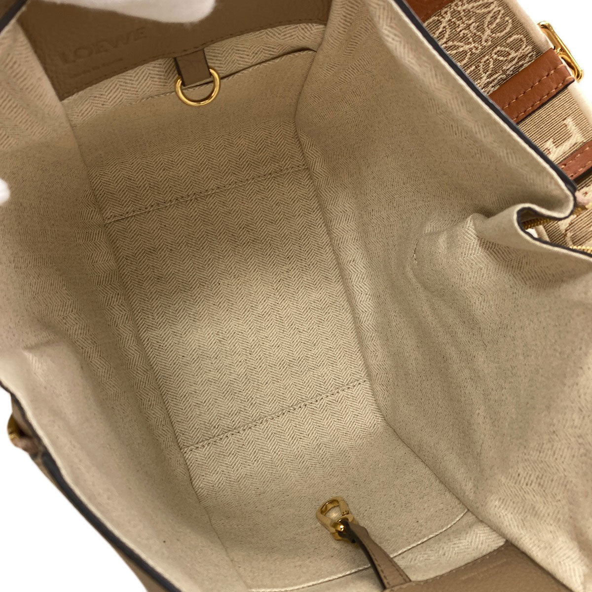 ロエベ ハンモック コンパクト 2WAY ハンドバッグ 中古 商品画像6