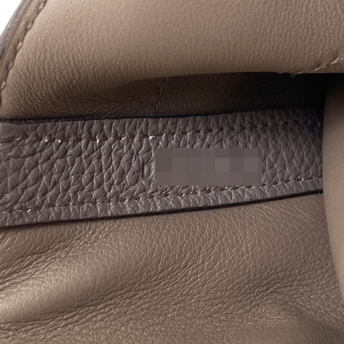 エルメス ヴァンキャトル29 エタン シルバー金具 ハンドバッグ 中古 商品画像8