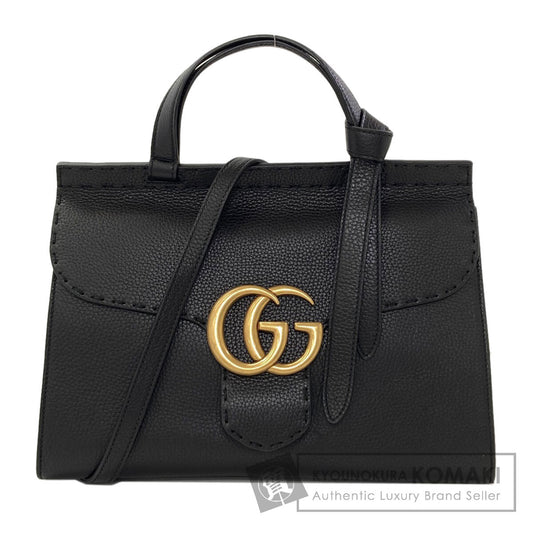 グッチ 421890 GGマーモント 2WAY ハンドバッグ 中古 商品画像1