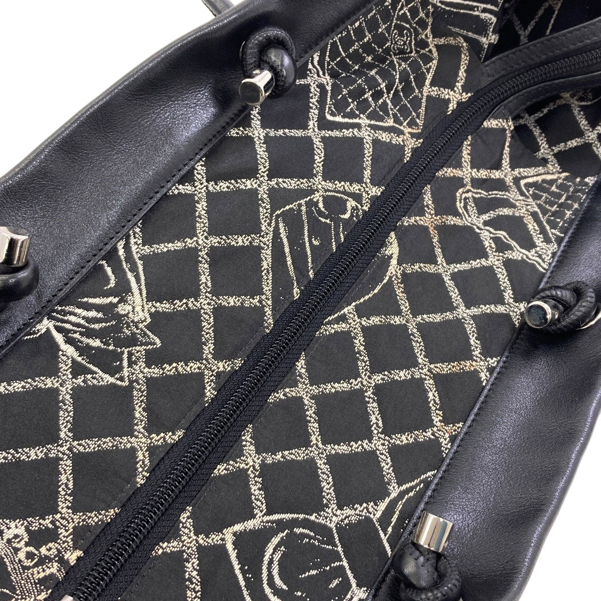 シャネル エッセンシャル シルバー金具 トートバッグ 中古 商品画像13