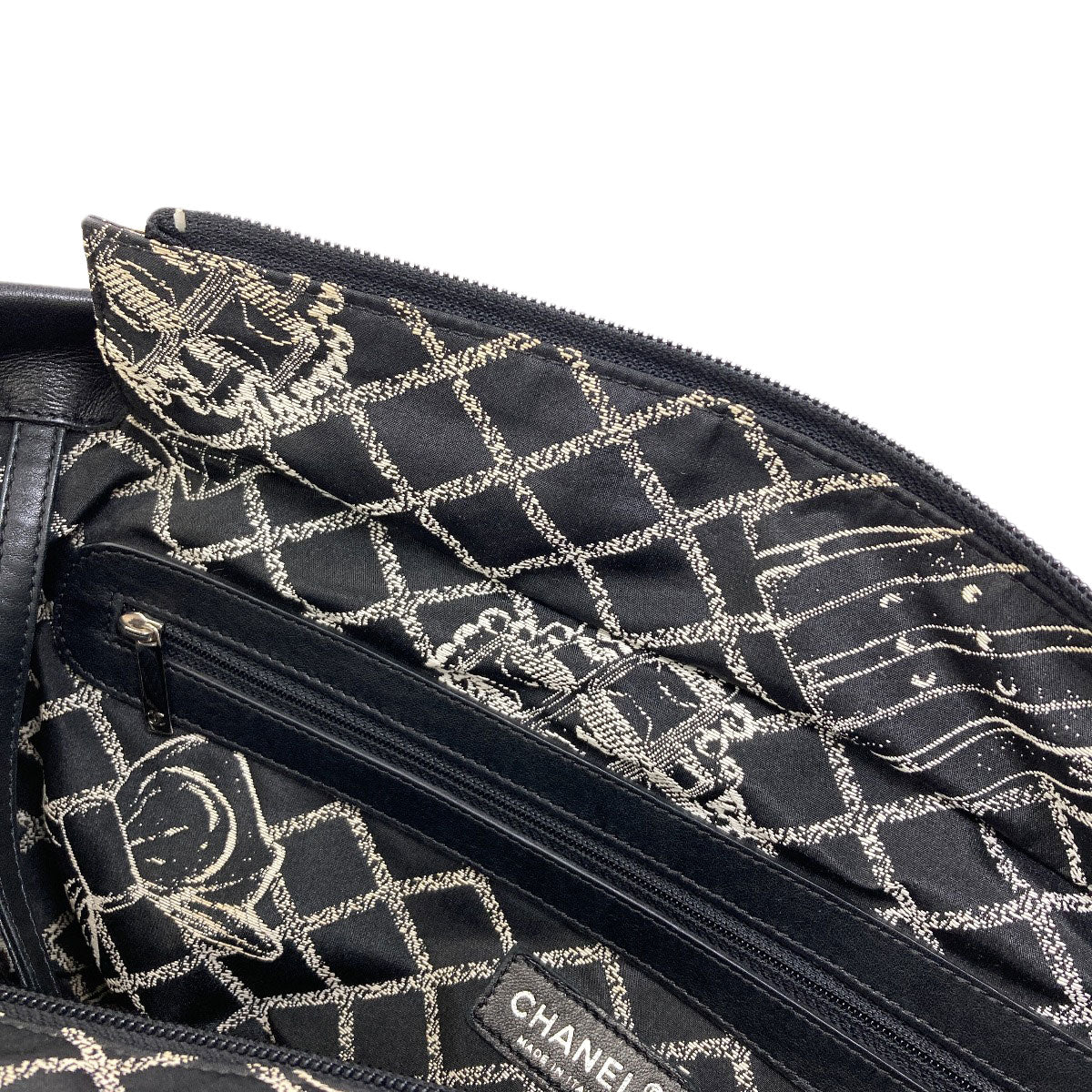 シャネル エッセンシャル シルバー金具 トートバッグ 中古 商品画像10
