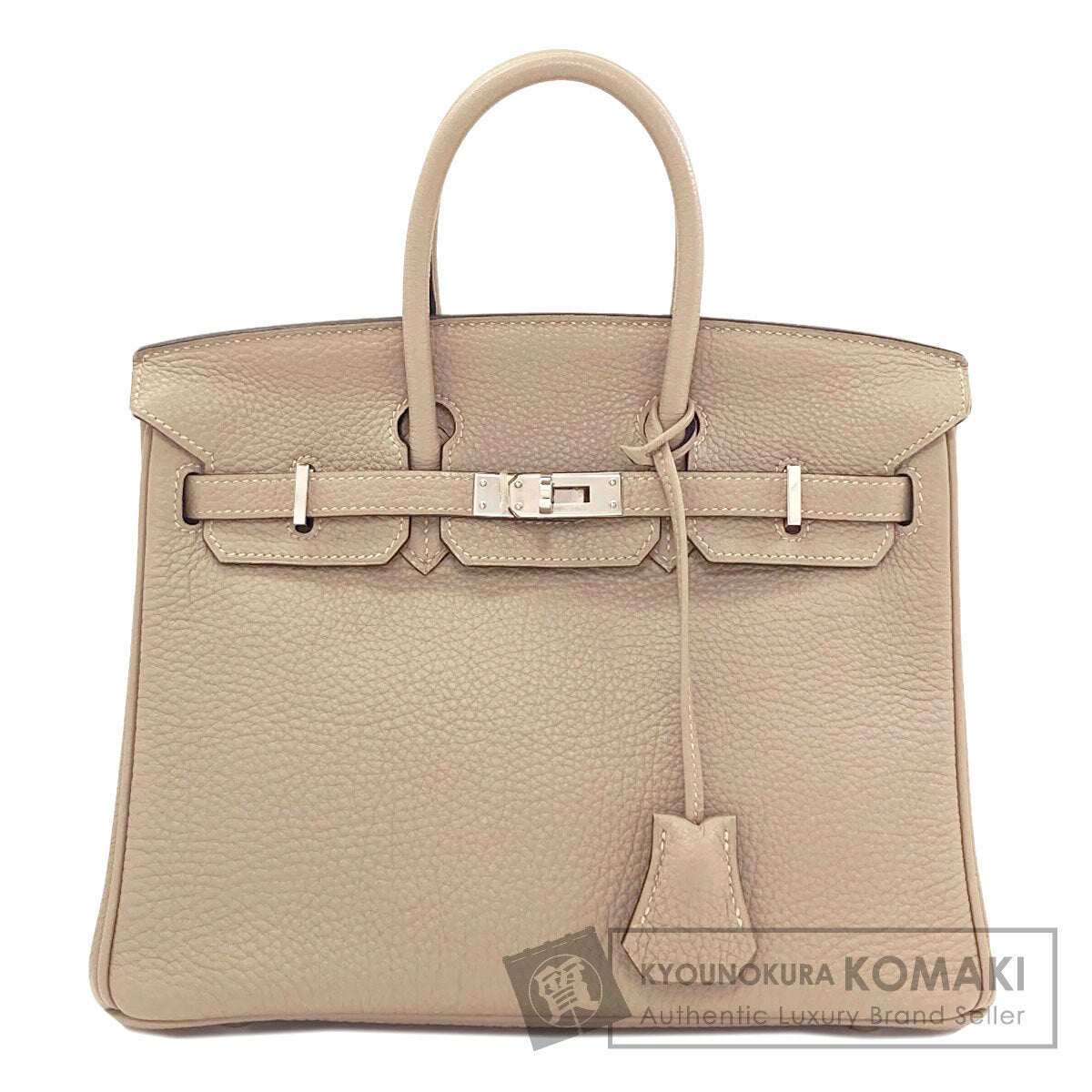 エルメス バーキン25 シルバー金具 ハンドバッグ 中古 商品画像1