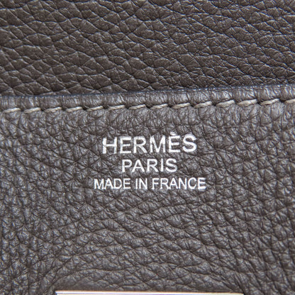 エルメス バーキン30 ヴェルソ シルバー金具 ハンドバッグ 中古 商品画像7