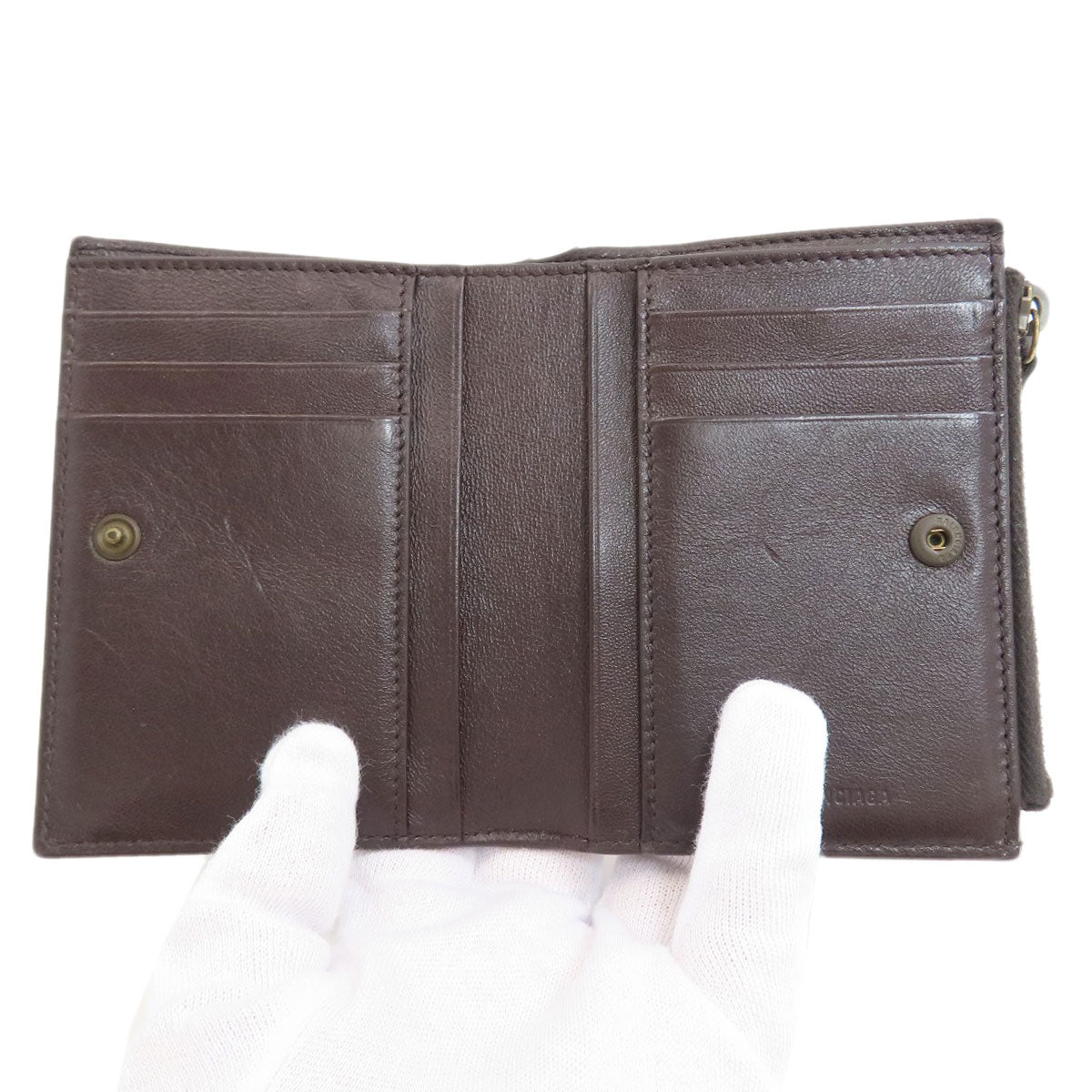 バレンシアガ Le City バイフォールドウォレット 二つ折り財布（小銭入れあり） 中古 商品画像5