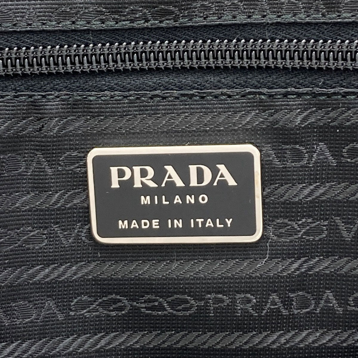 プラダ B8495 ロゴ金具 ハンドバッグ 中古 商品画像7