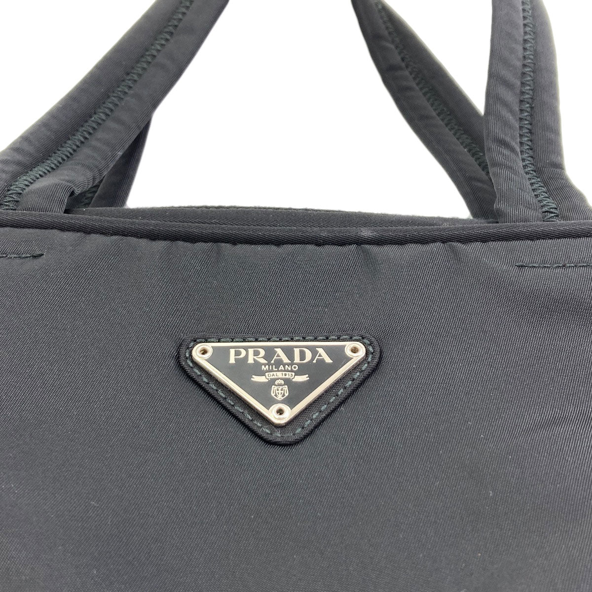 プラダ B8495 ロゴ金具 ハンドバッグ 中古 商品画像8