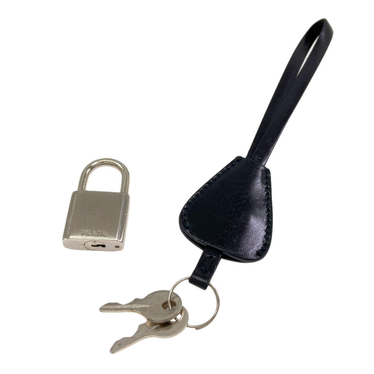 プラダ B8495 ロゴ金具 ハンドバッグ 中古 商品画像9