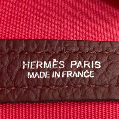 エルメス ガーデンパーティPM シルバー金具 ハンドバッグ 中古 商品画像7