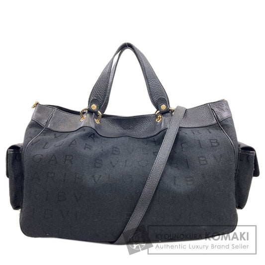 ブルガリ ロゴマニア 2WAY トートバッグ 中古 商品画像1