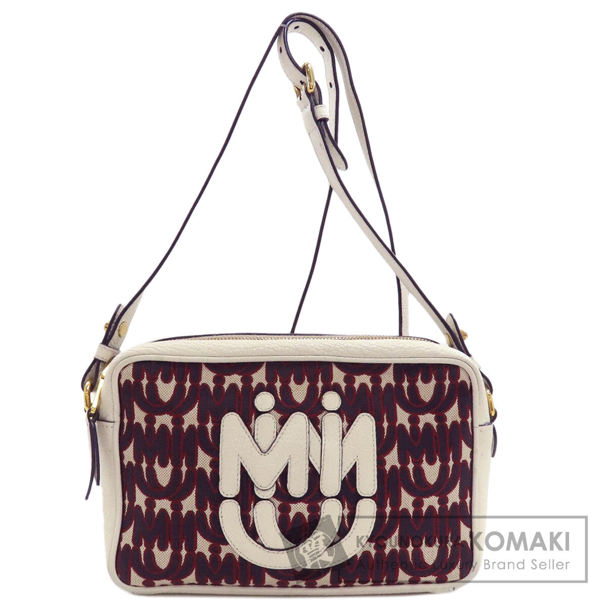 ミュウミュウ ロゴ ショルダーバッグ 中古 商品画像1