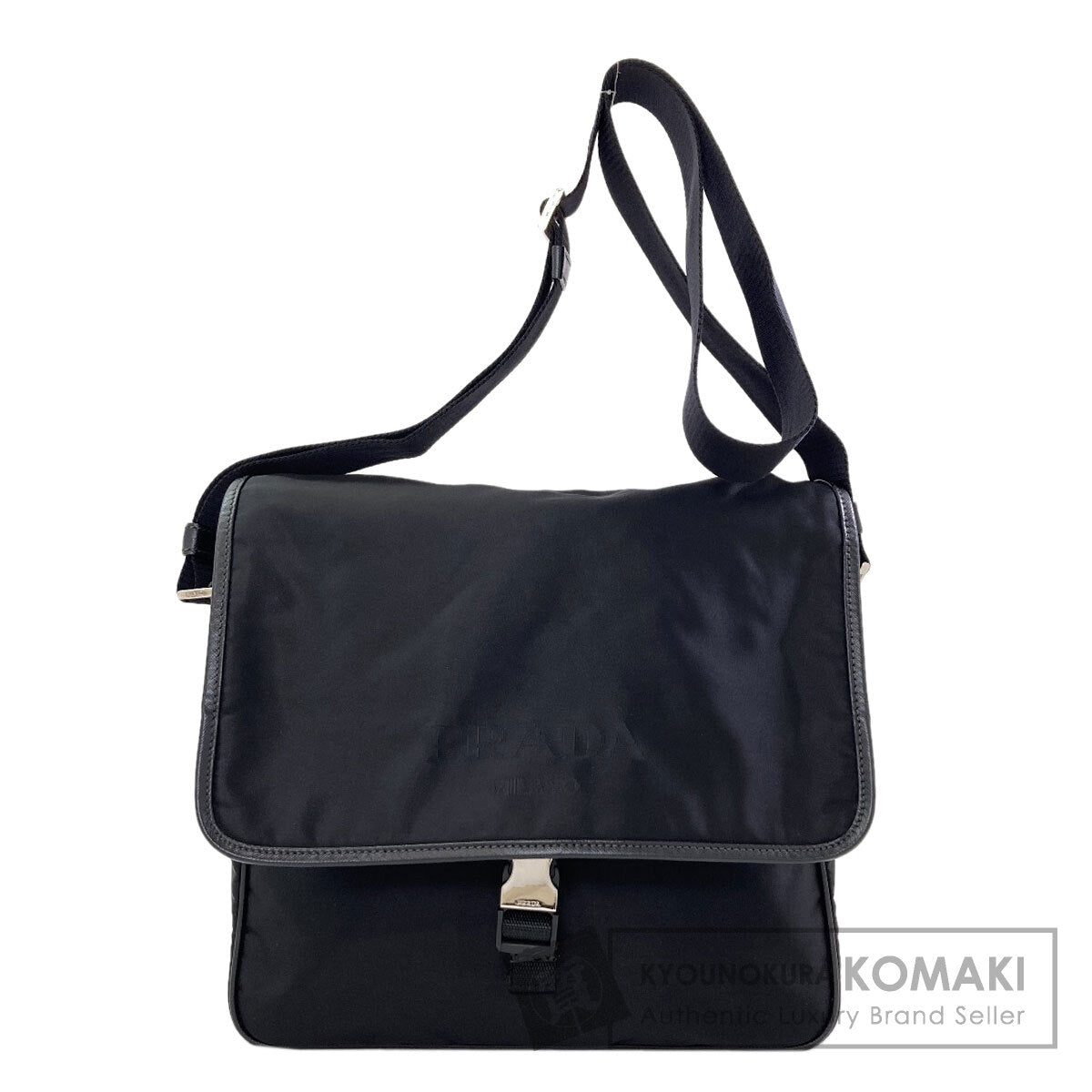 プラダ VA0951 ロゴ金具 ショルダーバッグ 中古 商品画像1