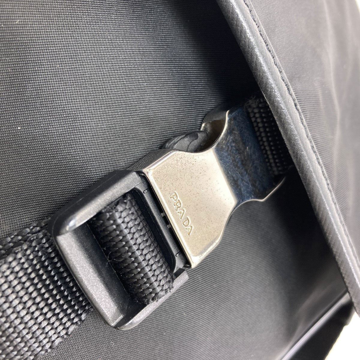 プラダ ロゴ金具 ショルダーバッグ 中古 商品画像12