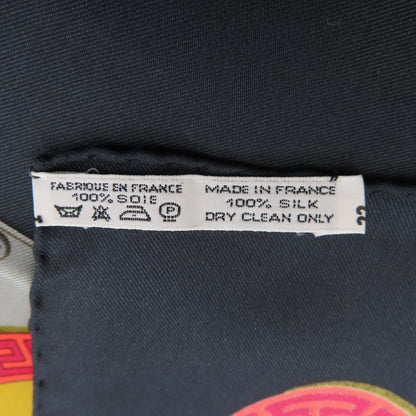 エルメス カレ90 チャレアーダ スカーフ 中古 商品画像7