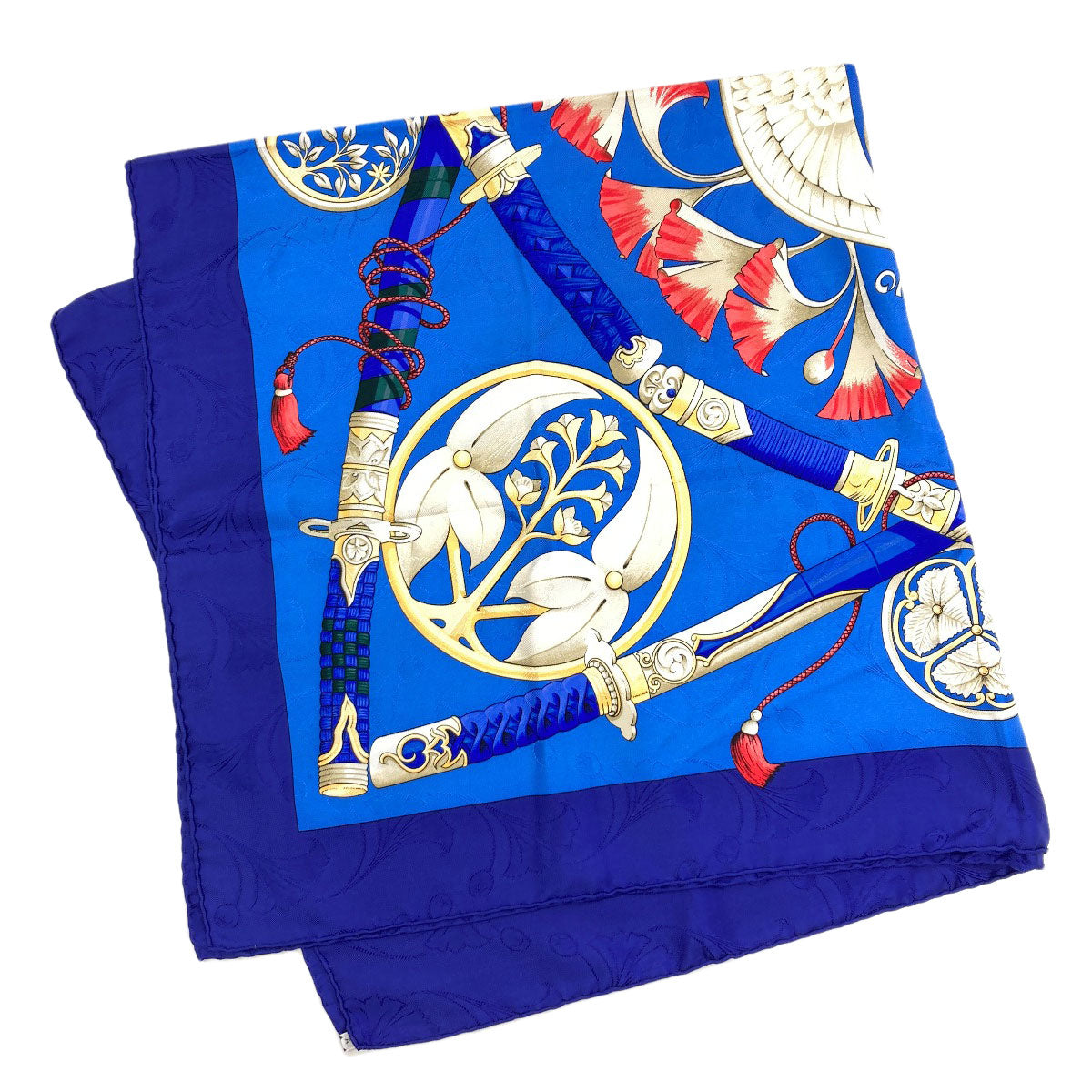 エルメス カレ90 大名 日出る国の皇子 スカーフ 中古 商品画像3