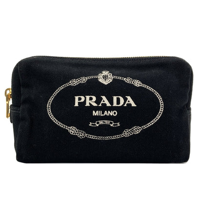 プラダ ロゴ 化粧ポーチ 中古 商品画像2