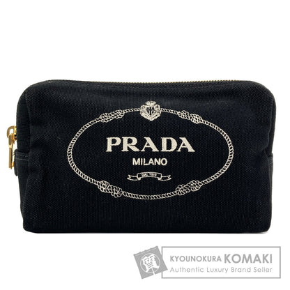 プラダ ロゴ 化粧ポーチ 中古 商品画像1