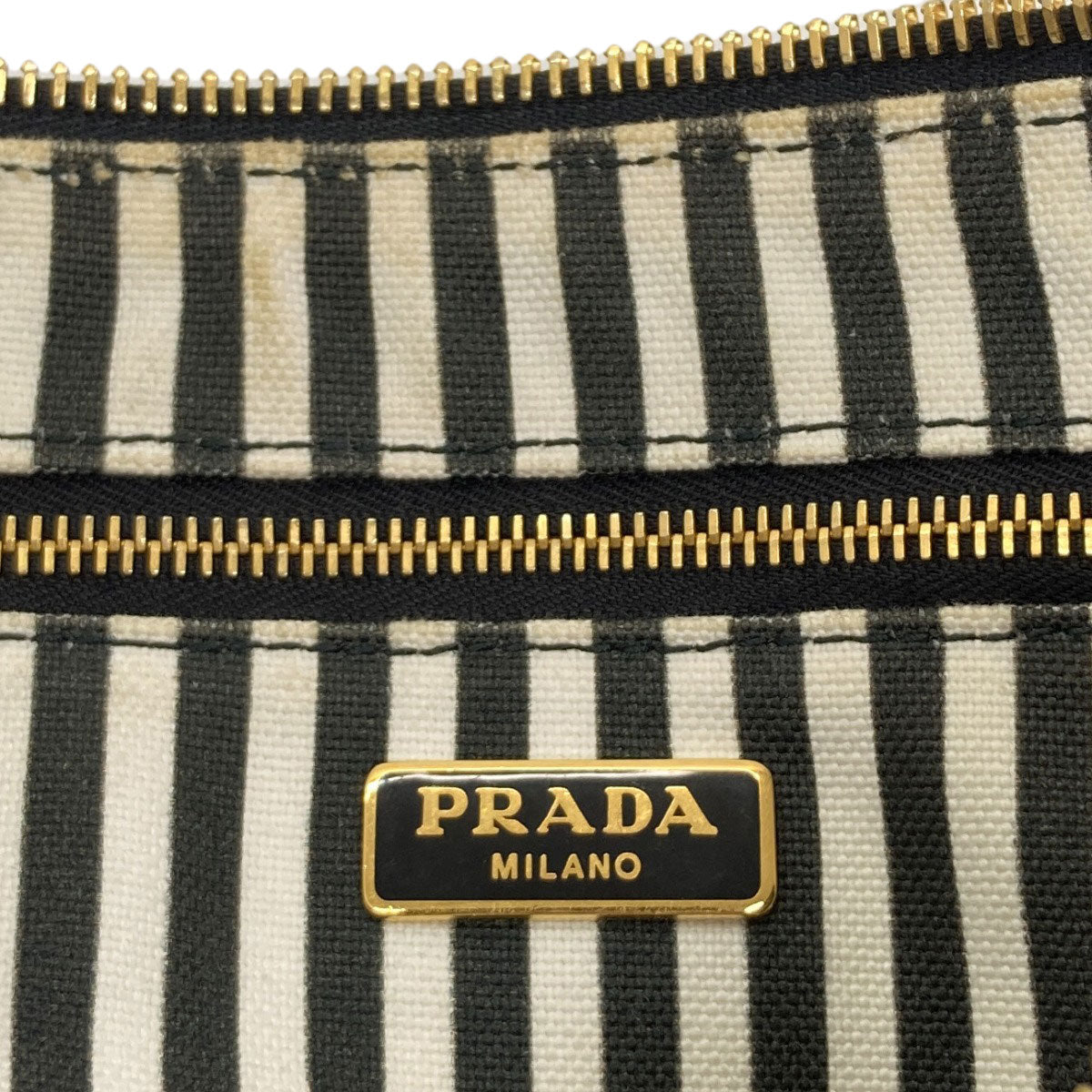 プラダ ロゴ 化粧ポーチ 中古 商品画像7