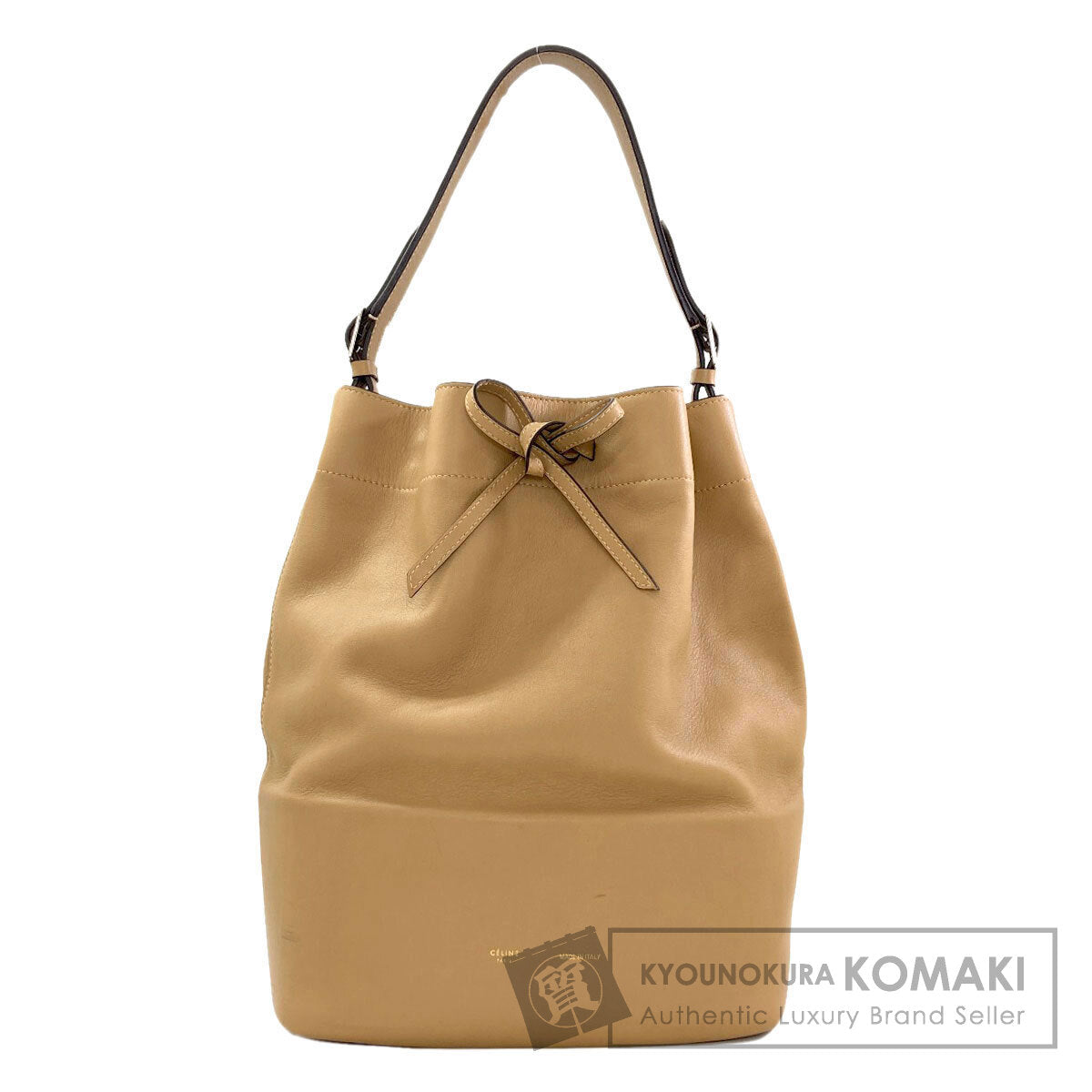 セリーヌ スモール ドローストリング ショルダーバッグ 中古 商品画像1