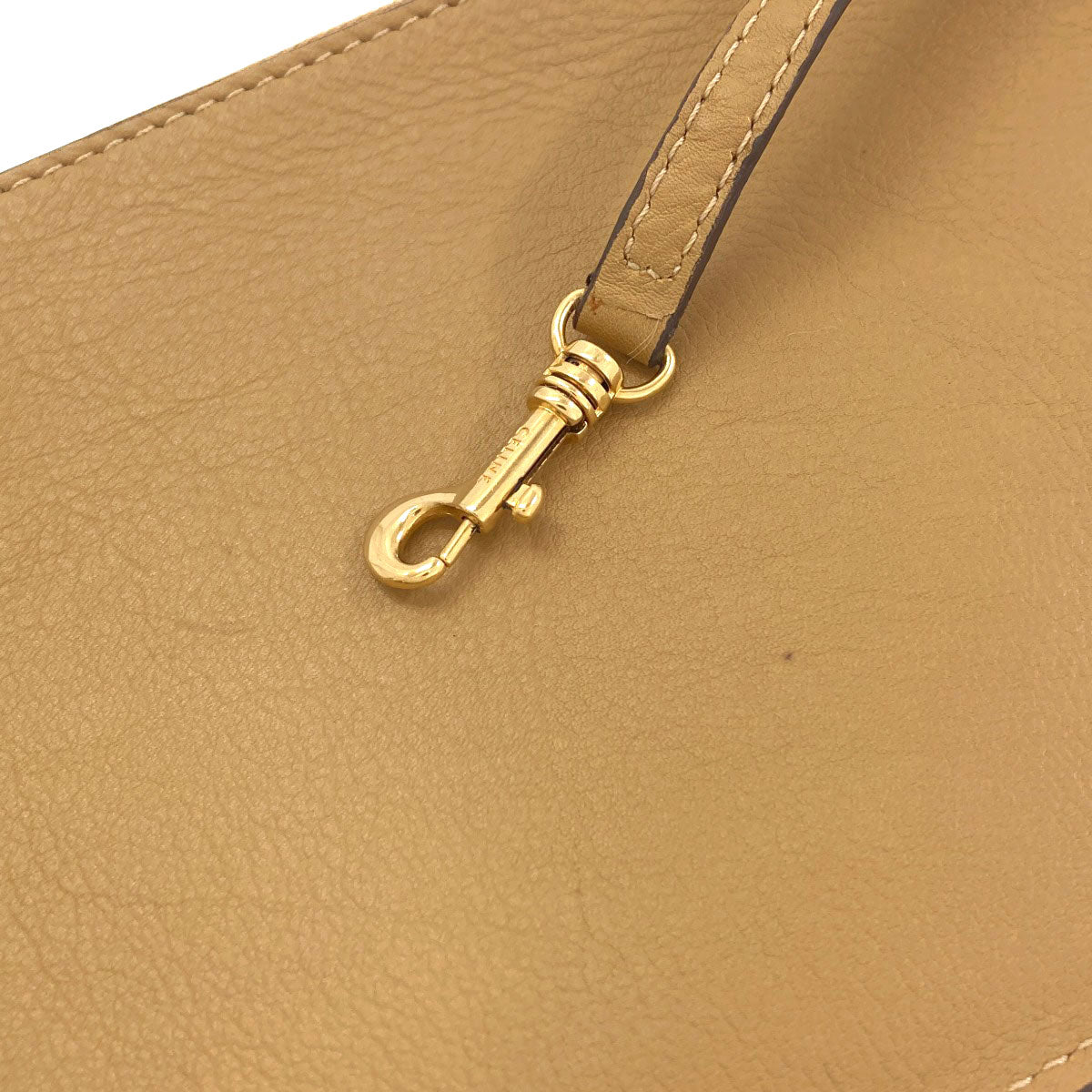セリーヌ スモール ドローストリング ショルダーバッグ 中古 商品画像9