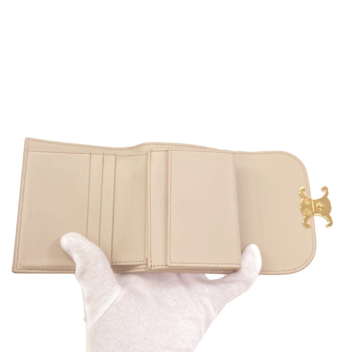 セリーヌ スモール フラップウォレット 二つ折り財布（小銭入れあり） 中古 商品画像5