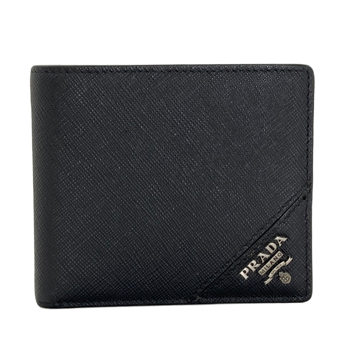 プラダ ロゴ 二つ折り財布（小銭入れあり） 中古 商品画像2