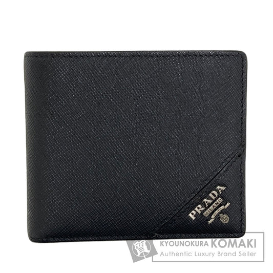 プラダ ロゴ 二つ折り財布（小銭入れあり） 中古 商品画像1
