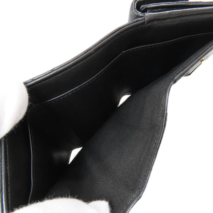 シャネル マトラッセ コンパクト財布 ゴールド金具 三つ折り財布（小銭入れあり） 中古 商品画像6