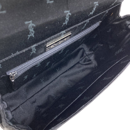 イヴ・サンローラン ロゴ ストライプ ショルダーバッグ 中古 商品画像6