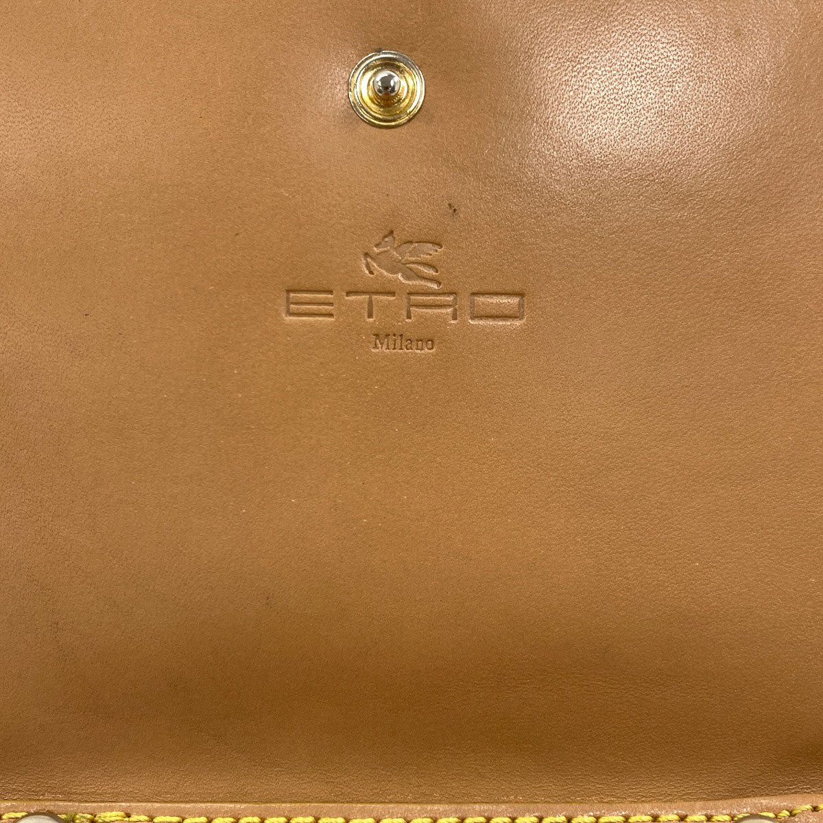 エトロ ショルダーウォレット ペイズリー柄 三つ折り財布（小銭入れあり） 中古 商品画像10