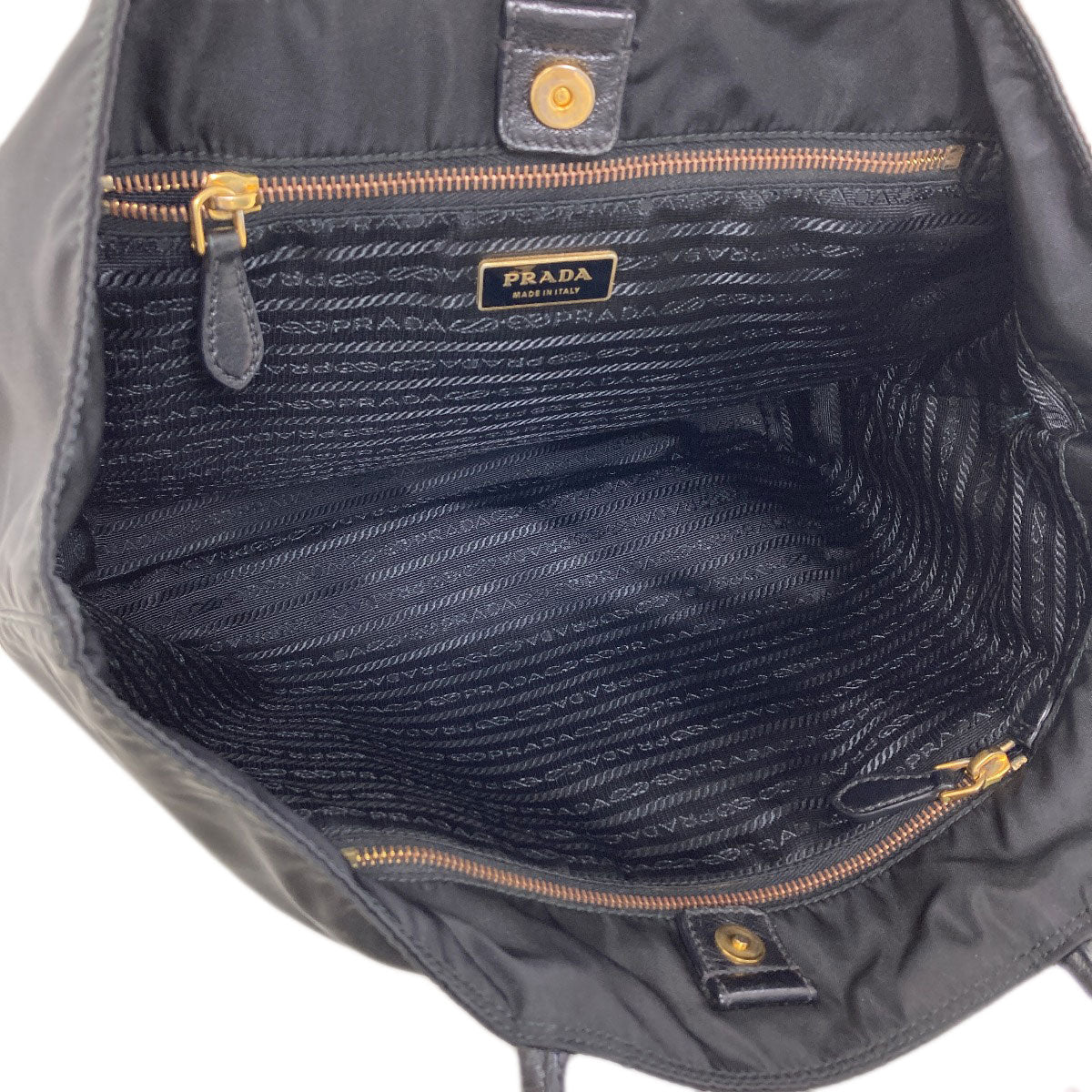 プラダ BR4354 ロゴ金具 トートバッグ 中古 商品画像6