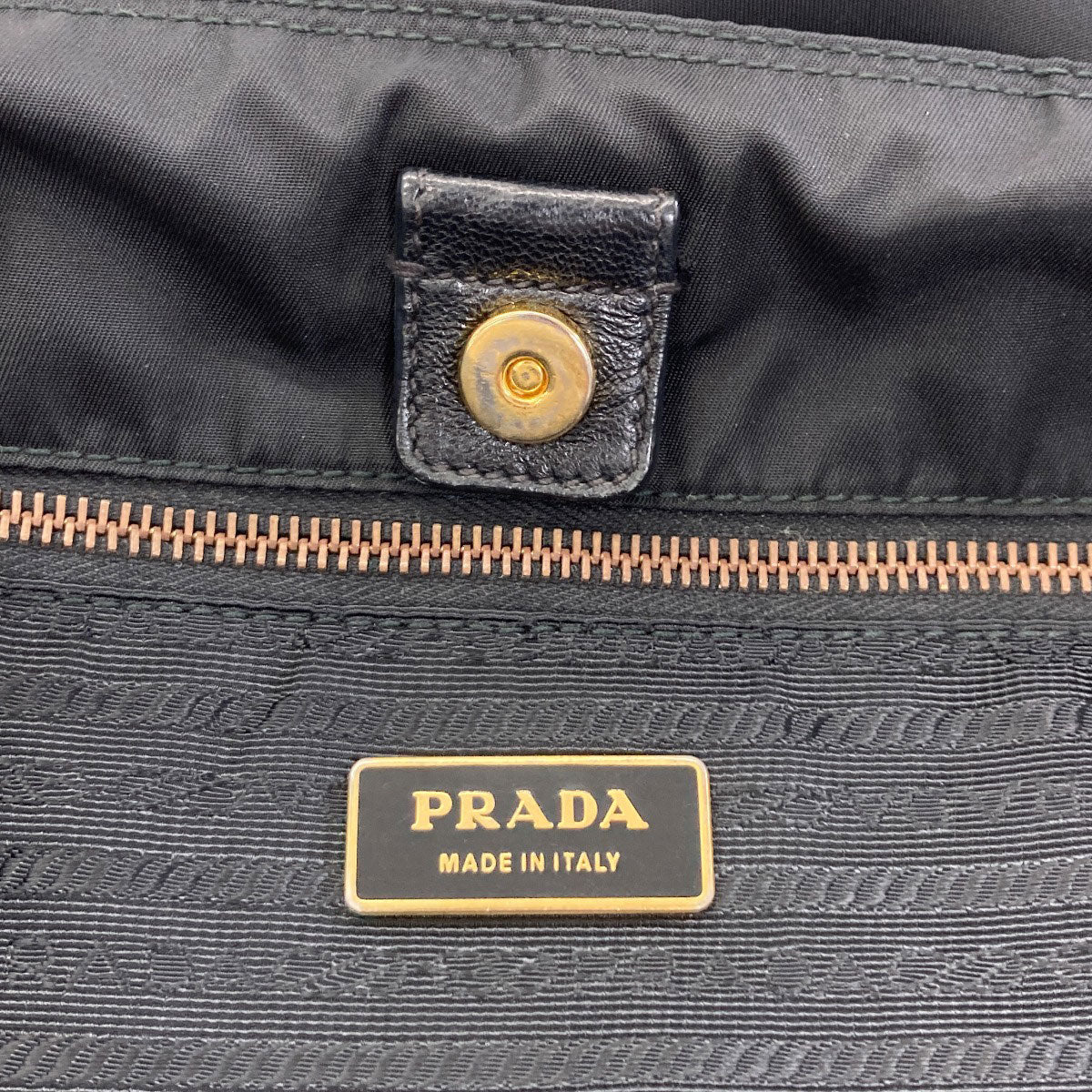 プラダ BR4354 ロゴ金具 トートバッグ 中古 商品画像7