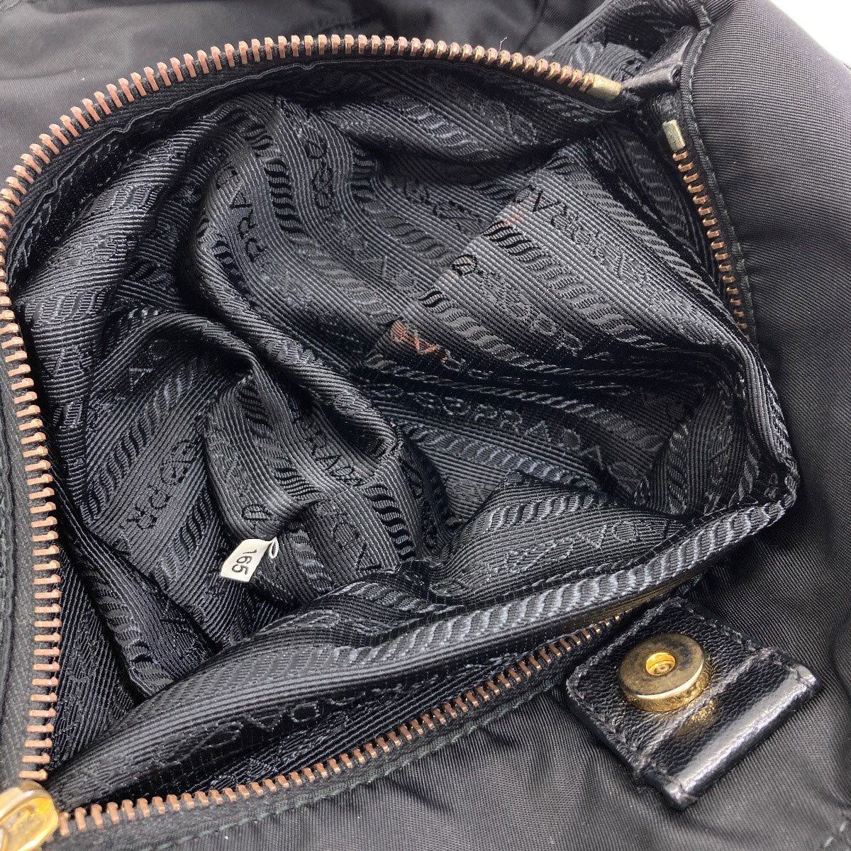 プラダ BR4354 ロゴ金具 トートバッグ 中古 商品画像10