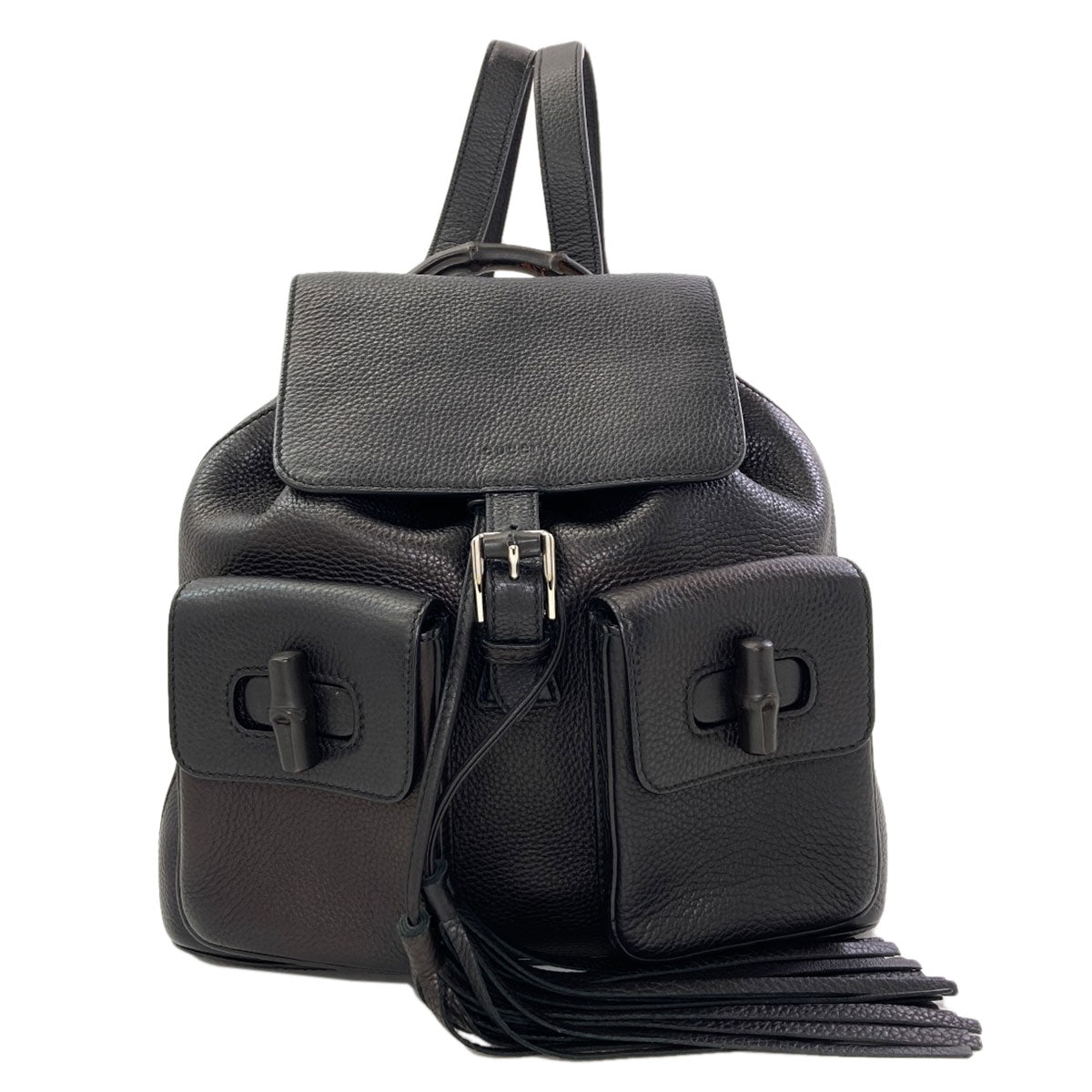 グッチ 370833 バンブー フリンジ リュック・デイパック 中古 商品画像2