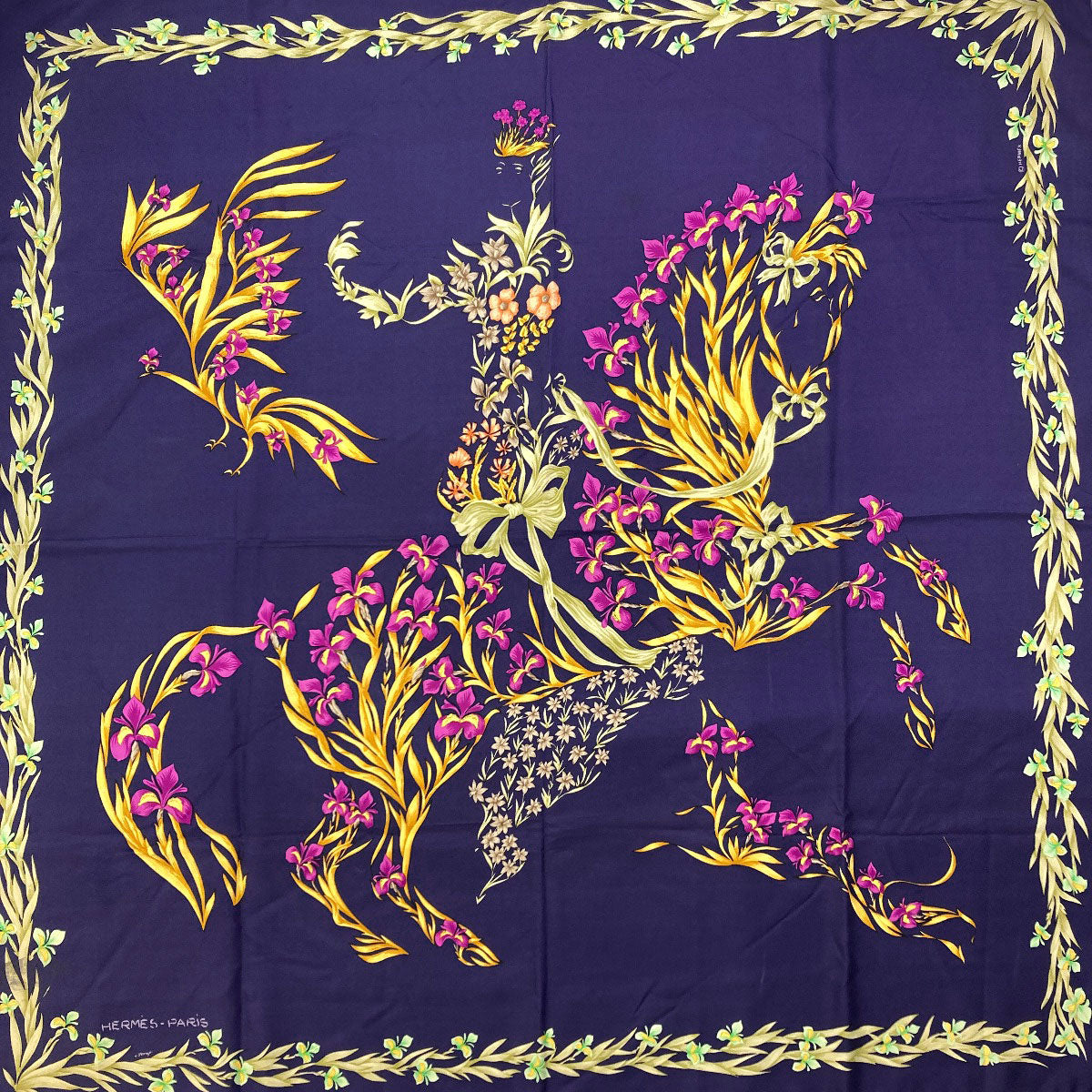 エルメス カレ90 スカーフ 中古 商品画像4