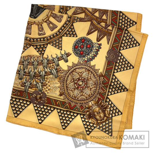 エルメス カレ90 首長達の金 スカーフ 中古 商品画像1