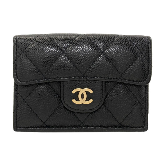シャネル マトラッセ ココマーク ゴールド金具 三つ折り財布（小銭入れあり） 中古 商品画像2