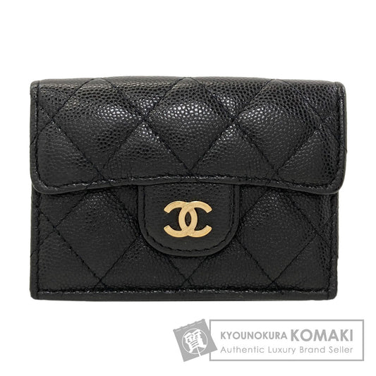 シャネル マトラッセ ココマーク ゴールド金具 三つ折り財布（小銭入れあり） 中古 商品画像1