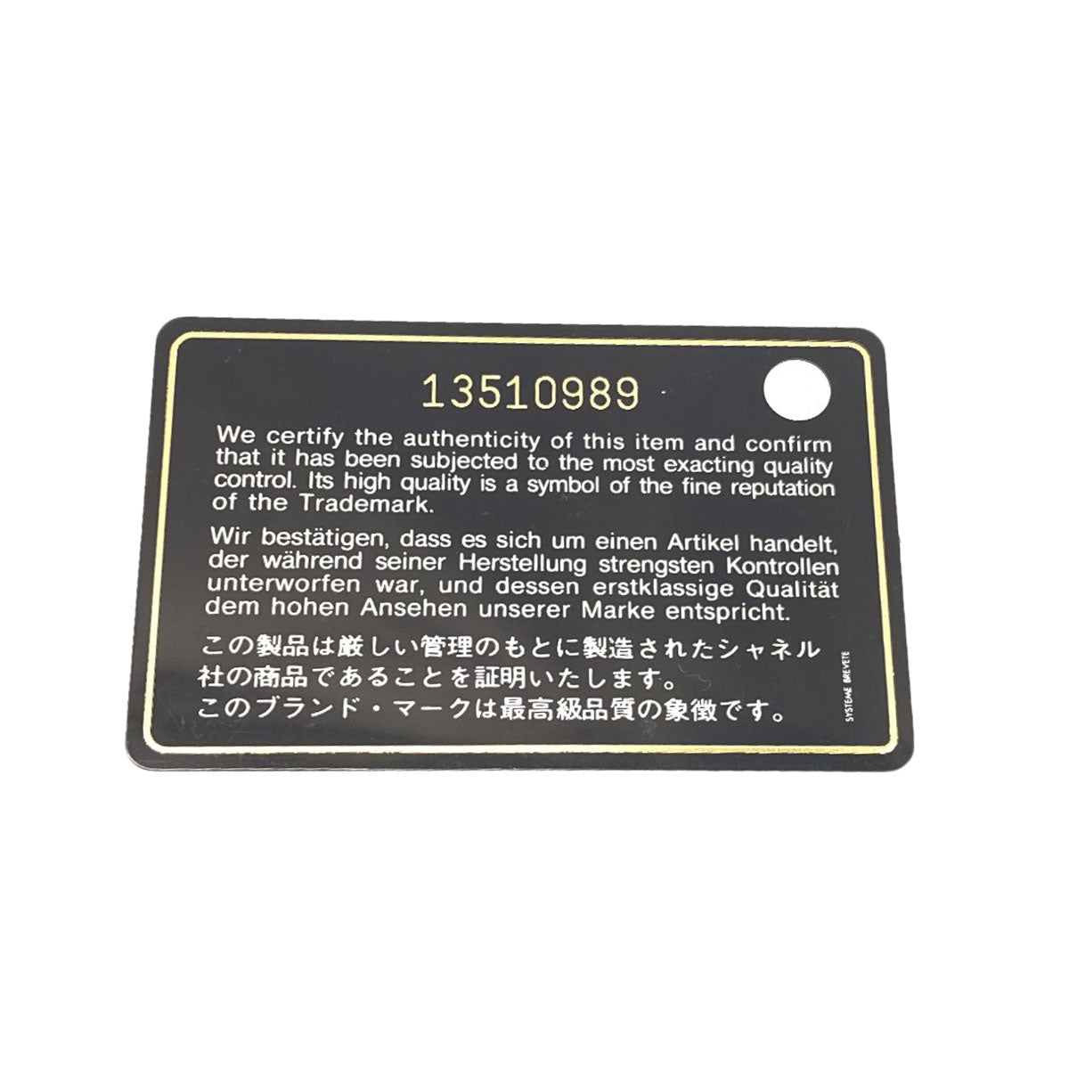 シャネル パリビアリッツ シルバー金具 トートバッグ 中古 商品画像9