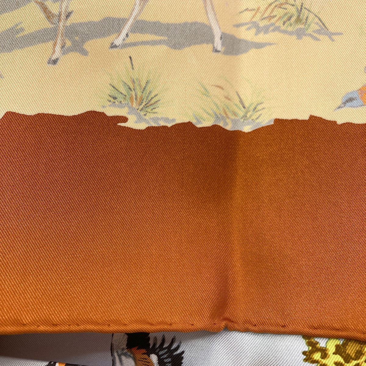 エルメス カレ90 アフリカ スカーフ 中古 商品画像8