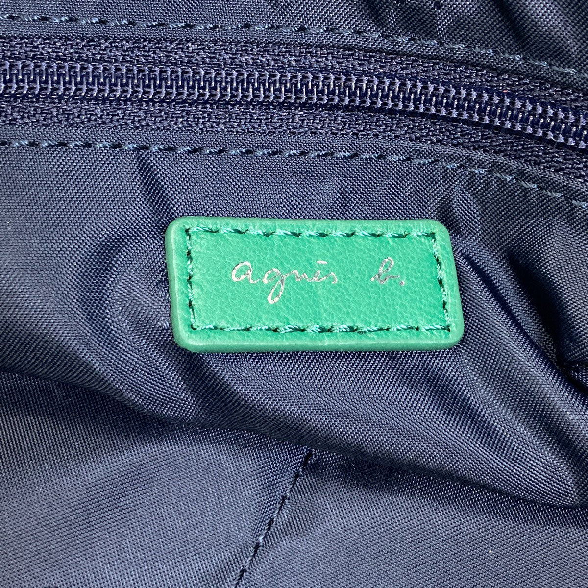 アニエスベー ロゴ ショルダーバッグ 中古 商品画像7