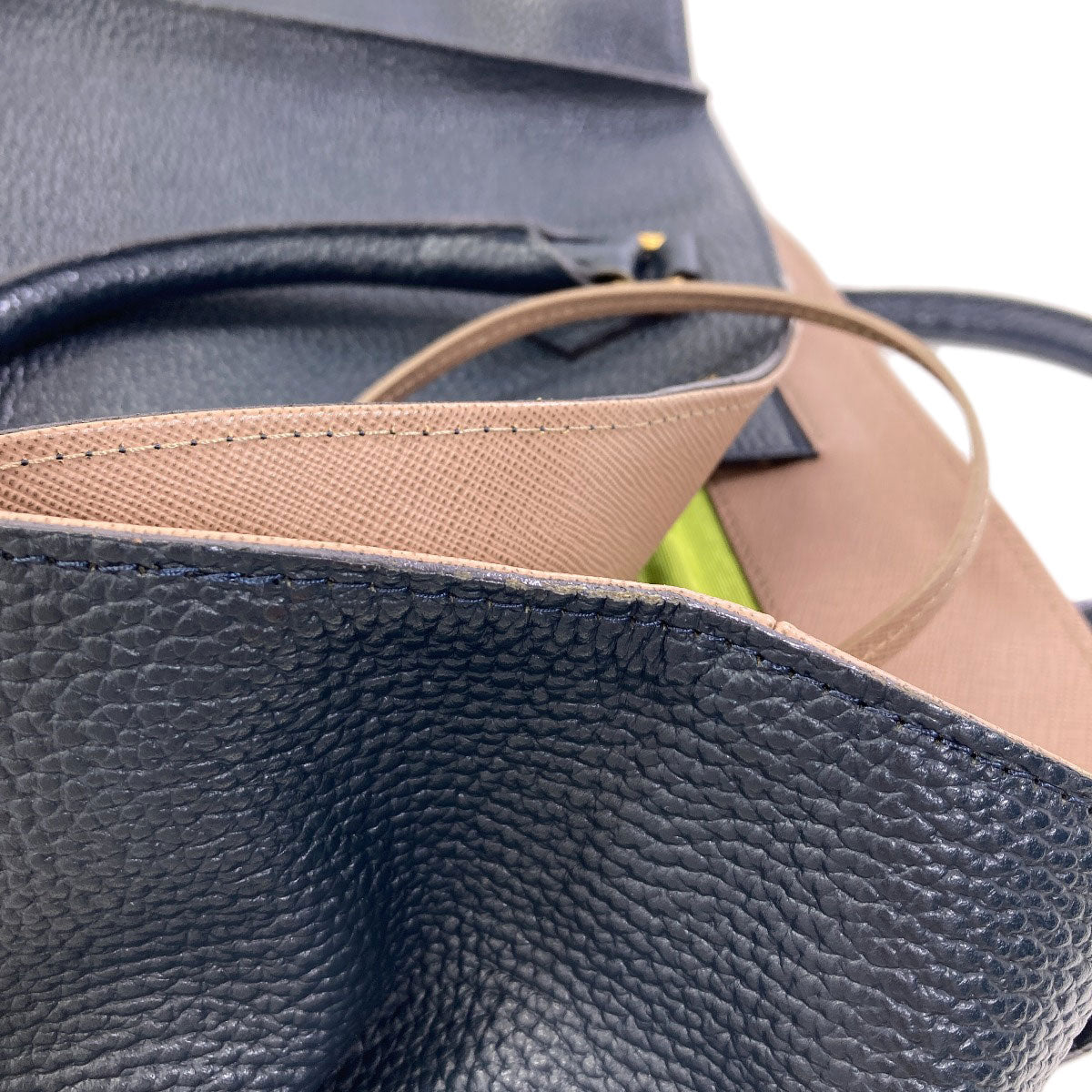 エーディーエムジェイ ロゴ ハンドバッグ 中古 商品画像14