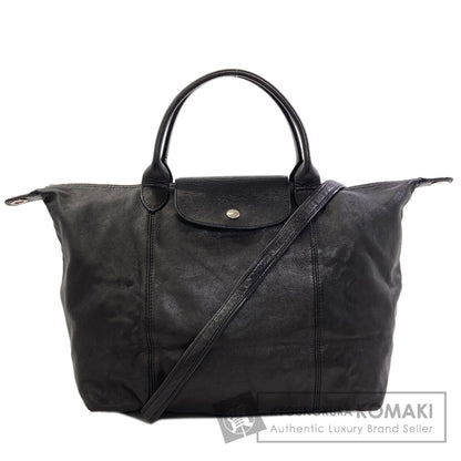 ロンシャン ル・プリアージュ キュイール 2WAY ハンドバッグ 中古 商品画像1