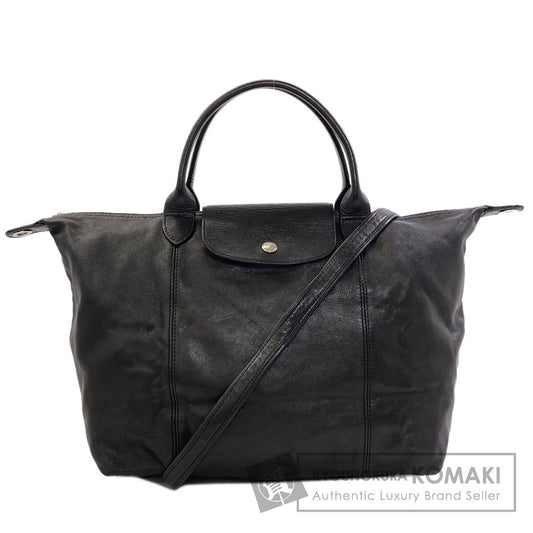 ロンシャン ル・プリアージュ キュイール 2WAY ハンドバッグ 中古 商品画像1
