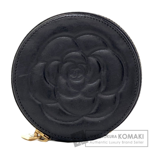 シャネル カメリア ゴールド金具 コインケース 中古 商品画像1