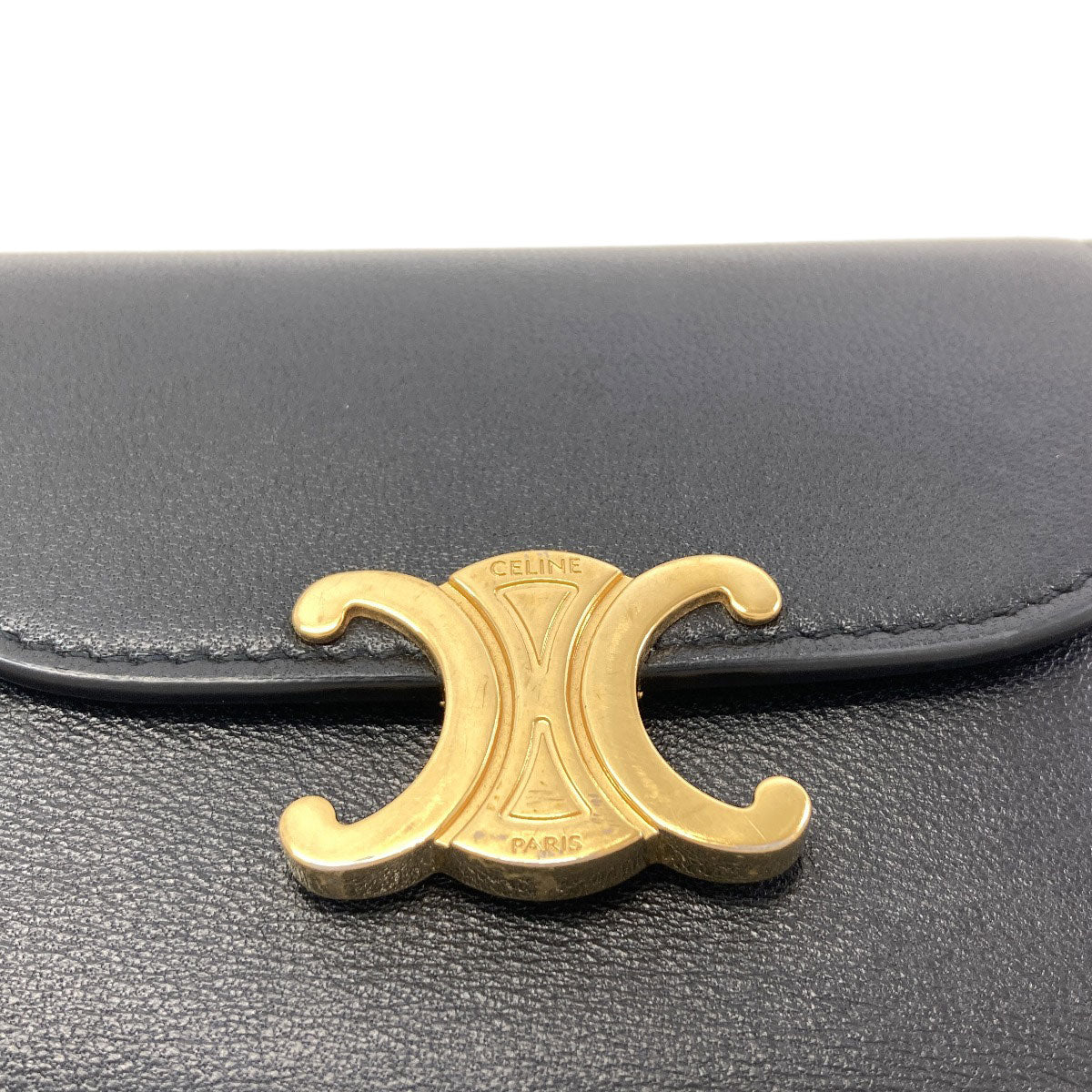 セリーヌ スモール フラップウォレット トリオンフ 三つ折り財布（小銭入れあり） 中古 商品画像14