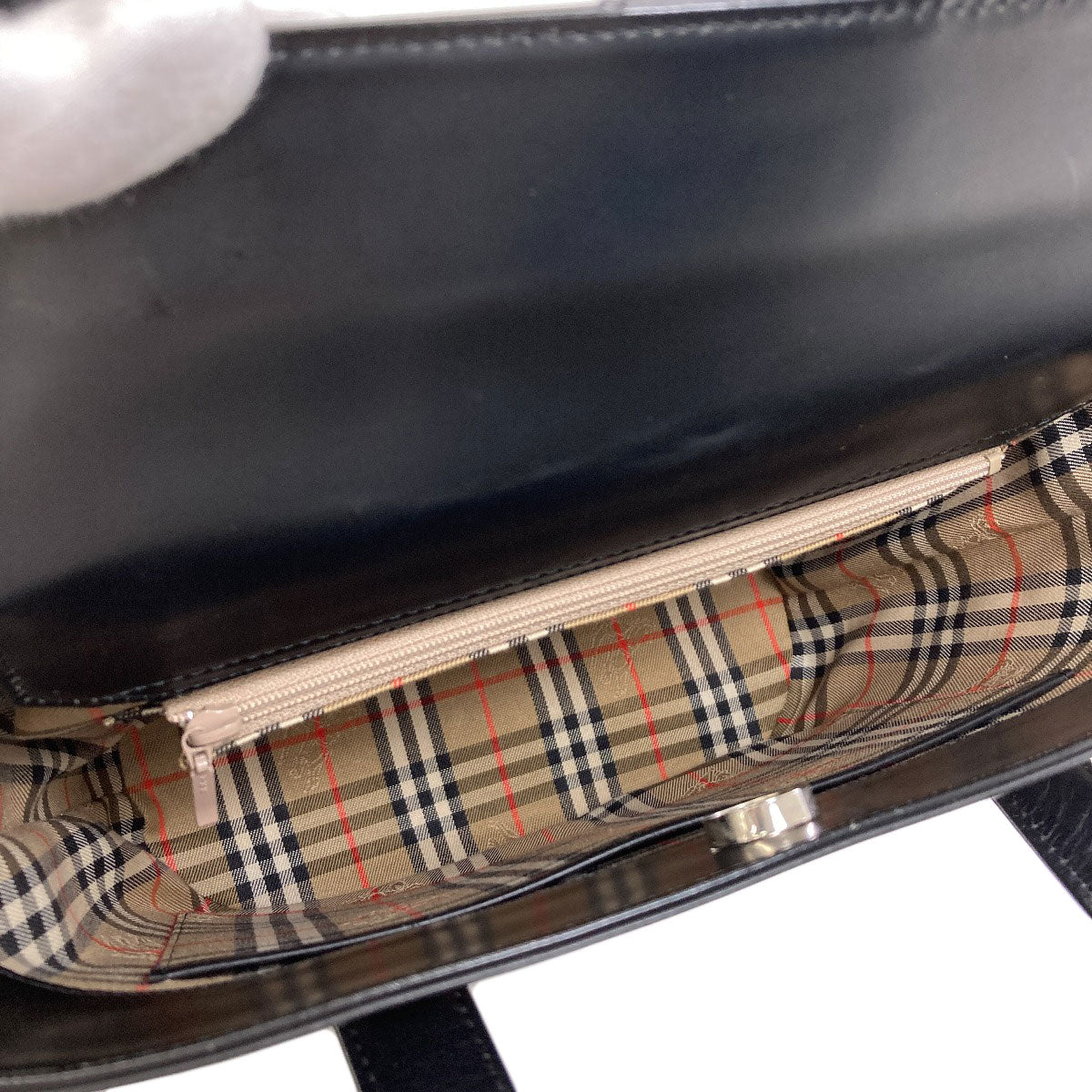 バーバリー バーバリーチェック ハンドバッグ 中古 商品画像6