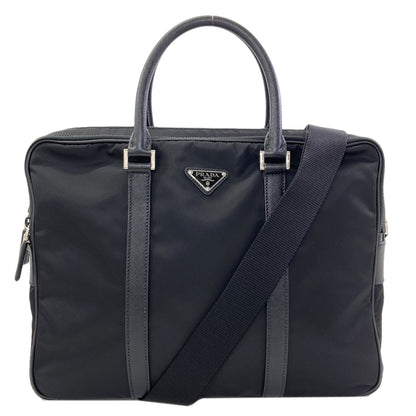 プラダ ロゴ金具 2WAY ビジネスバッグ 中古 商品画像2